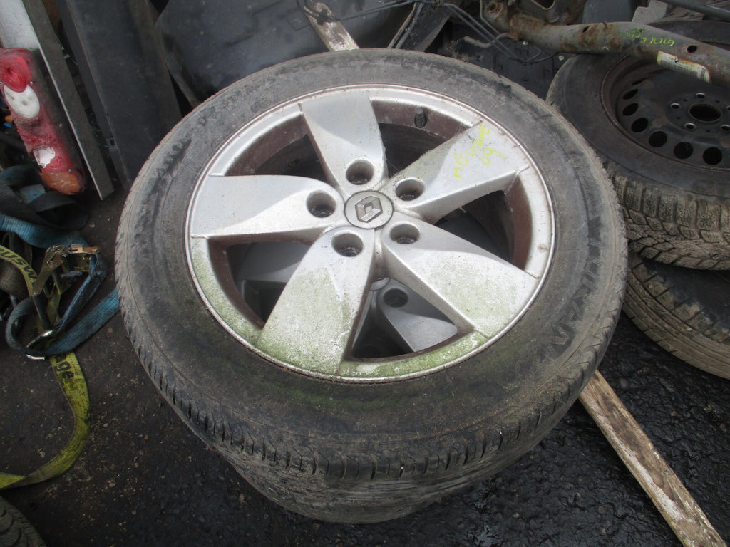 2009 RENAULT MEGANE MK3 16 INCH ALLOY WHEEL WITH TYRE 205/55R16