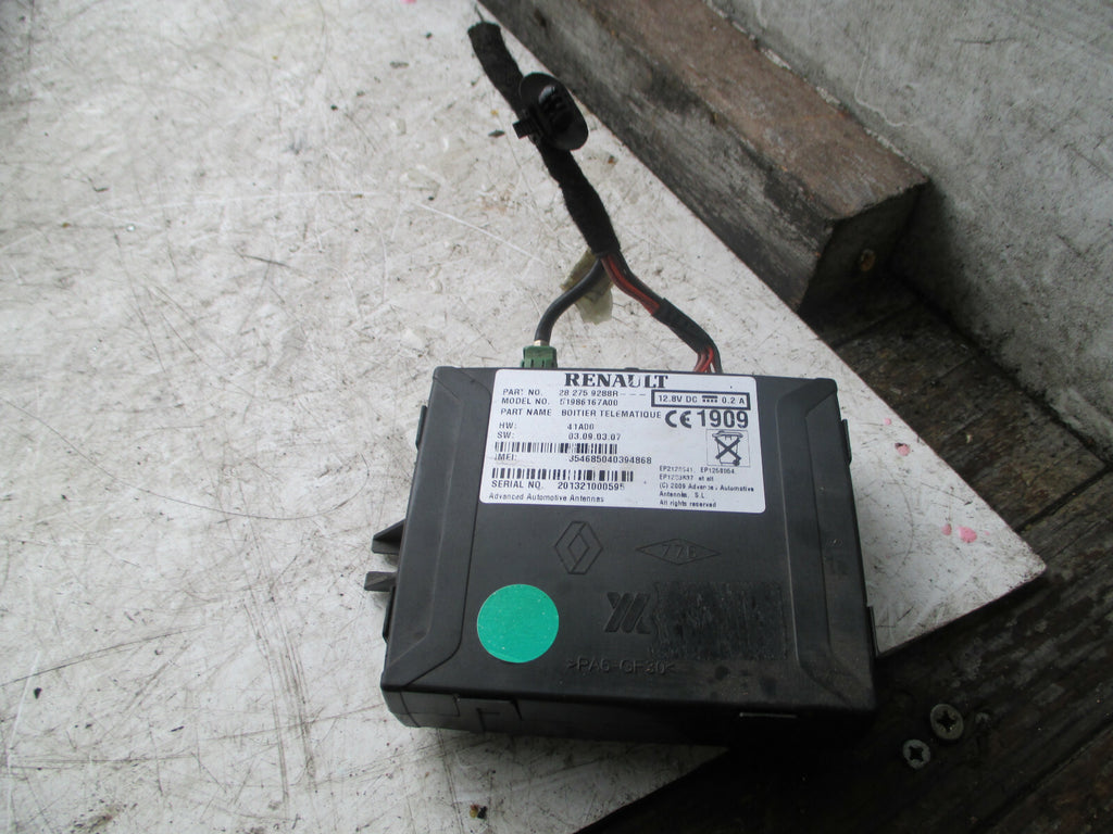 RENAULT KANGOO 2013 ECU CONTROL MODULE 282759288R