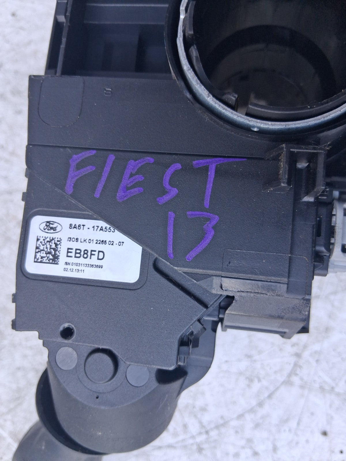 2014 FORD FIESTA MK7 INDICATOR WIPER SWITCH STALK SQUIB RING 8A6T13N064BG