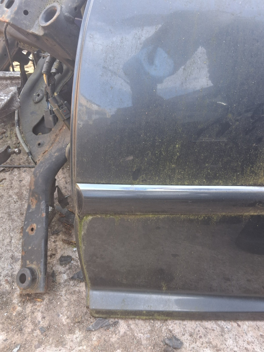 2010 PEUGEOT 207 HATCHBACK NSR PASSENGER SIDE REAR DOOR GREY