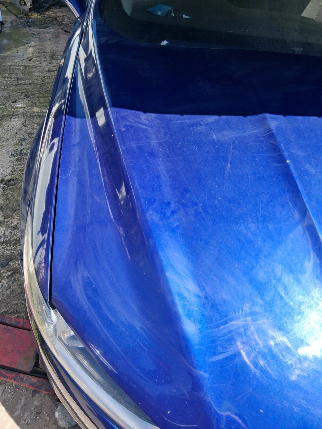 2016 FORD MONDEO MK5 HATCHBACK FRONT BONNET HOOD PANEL WEDGEWOOD BLUE LD