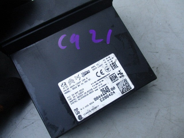CITROEN C4 MK3 2021 SDCM LIGHT CONTROL MODULE UNIT 9844264880