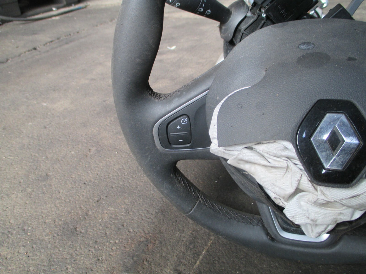 RENAULT CLIO MK4 STEERING COLUMN WITH STEERING WHEEL