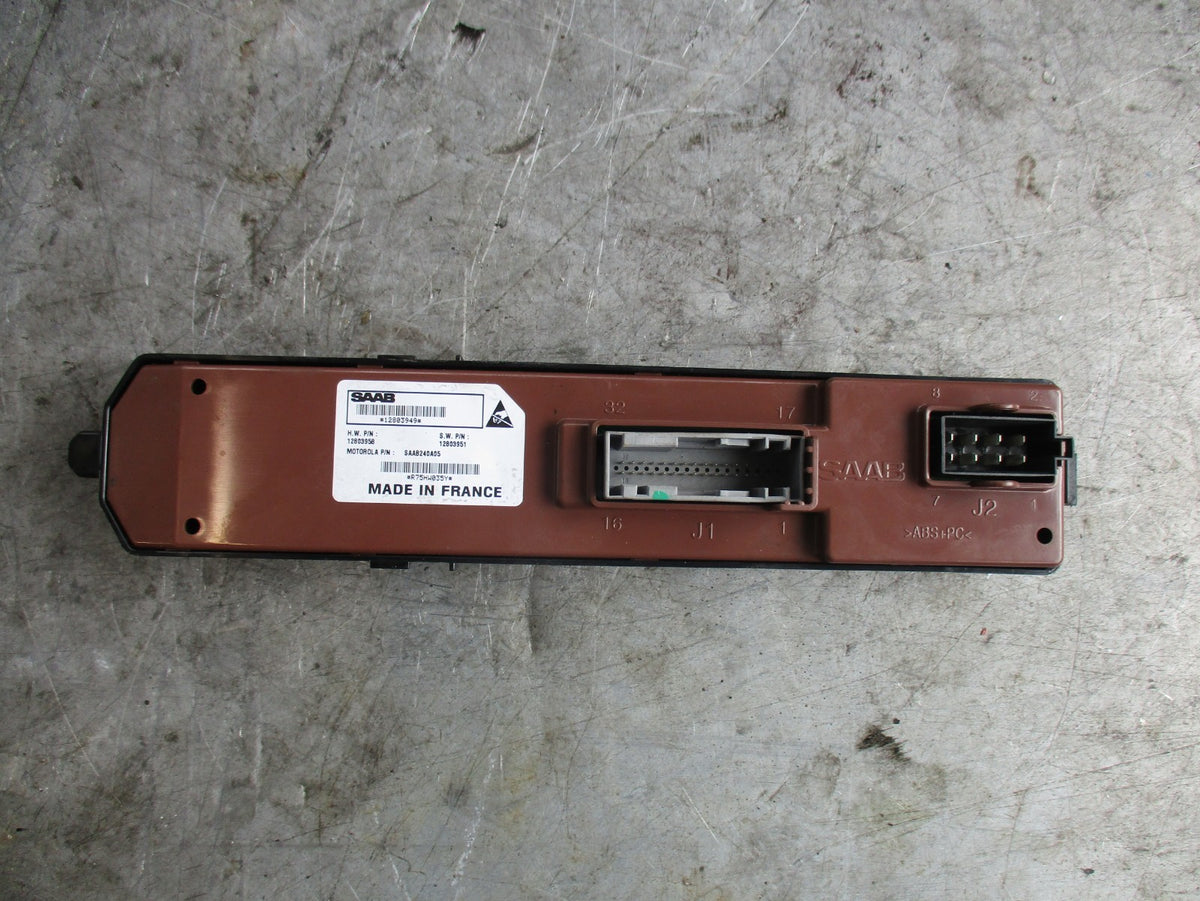 SAAB 9-3 YS3F 2003 NSF PASSENGER SIDE FRONT WINDOW SWITCH MODULE 12803958