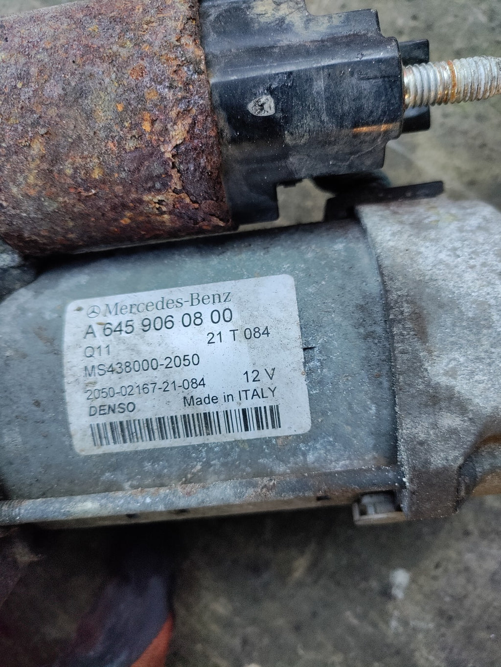 2021 MERCEDES BENZ SPRINTER W907 STARTER MOTOR A6459060800