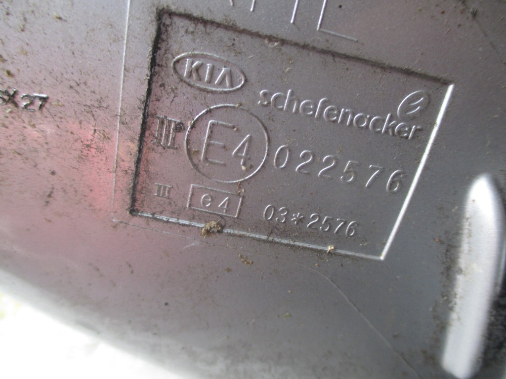 KIA CARENS 2007 NSF PASSENGER SIDE FRONT WING MIRROR  SILVER