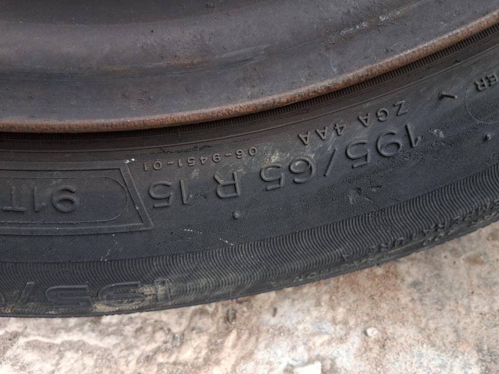 2017 PEUGEOT PARTNER MK2 15 INCH STEEL WHEEL WITH TYRE 195/65R15
