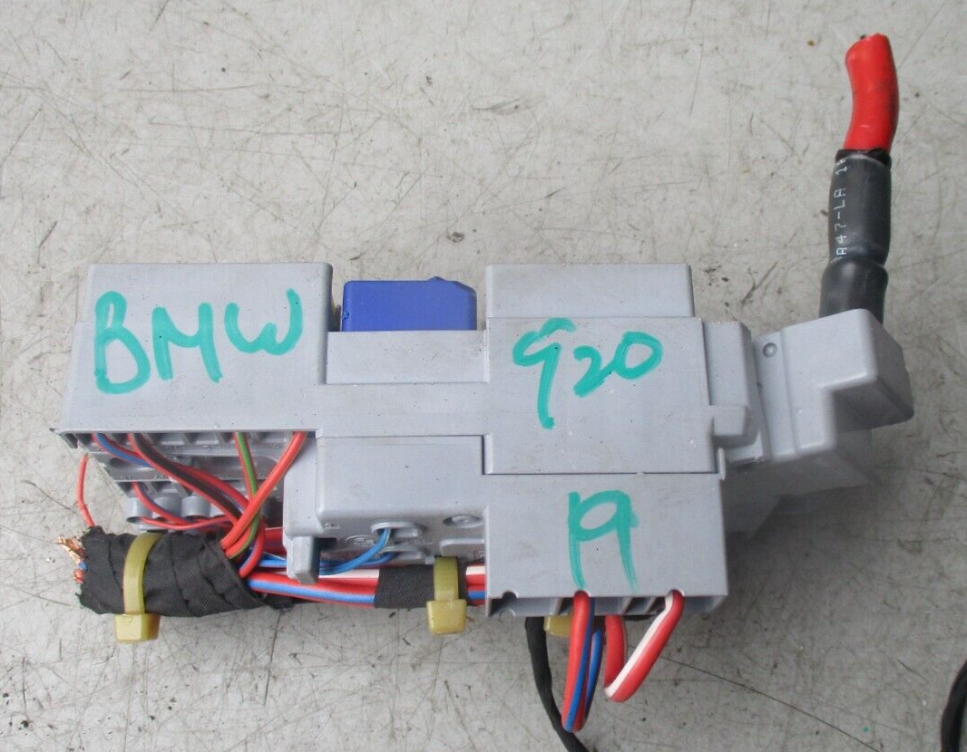 BMW 3 SERIES G20 2019 FUSE BOX CONTROL MODULE 6807487