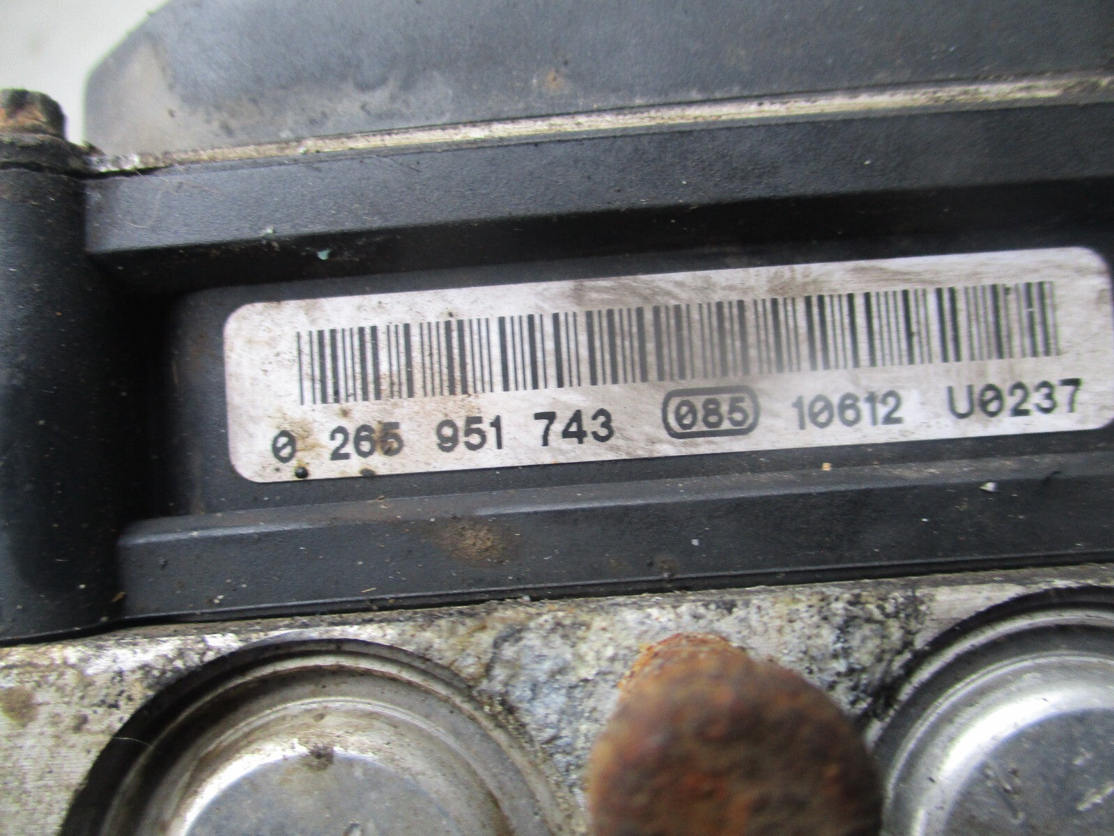 2013 NISSAN QUAHQAI ABS PUMP CONTROL MODULE 0265951743