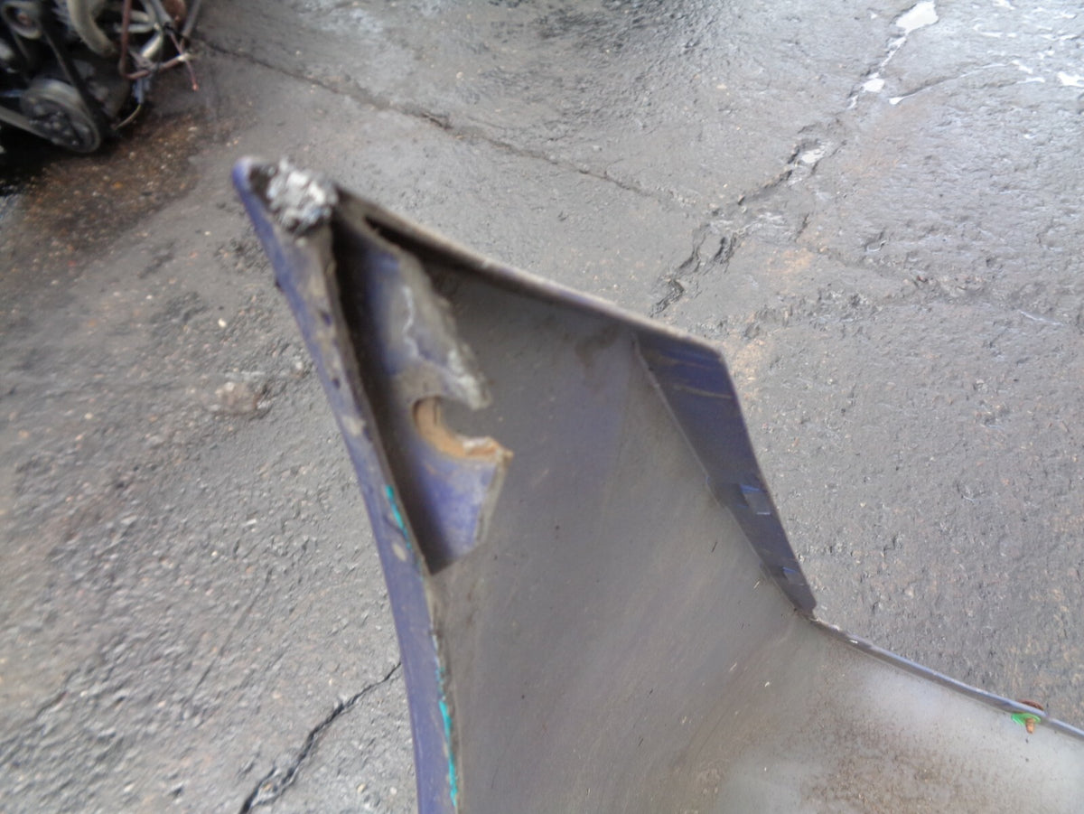 VAUXHALL ASTRA G MK4 COUPE 2003 REAR BACK BUMPER LOWER GRILL METALLIC BLUE