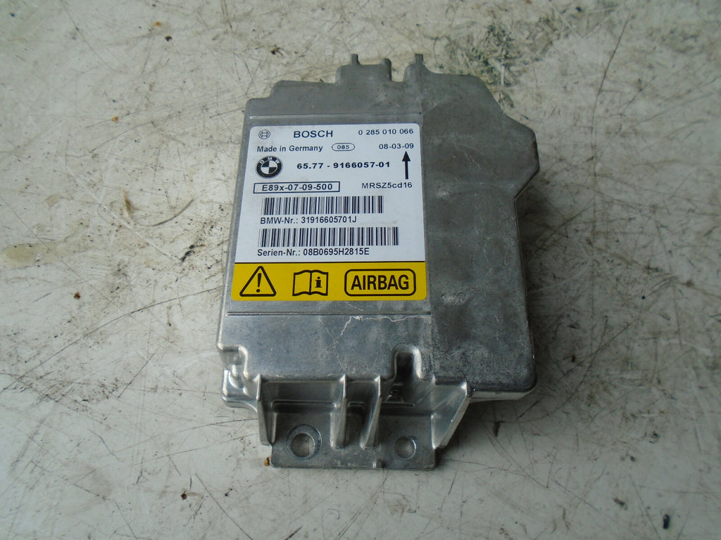 BMW 3 SERIES 2008 E90 SAFETY BAG CONTROL MODULE 9166057