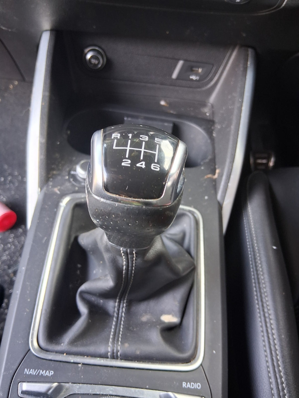 2021 AUDI Q2 MK1 FACELIFT MANUAL GEAR STICK GEAR SHIFTER GEAR LEVER