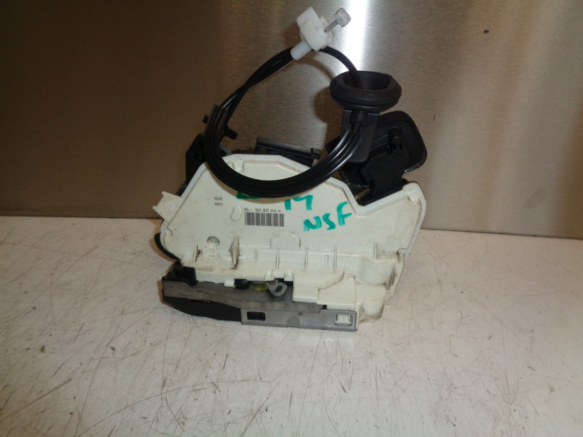 SEAT LEON 5F 2017 NSF PASSENGER SIDE FRONT DOOR LOCK MECHANISM 5K2837015H