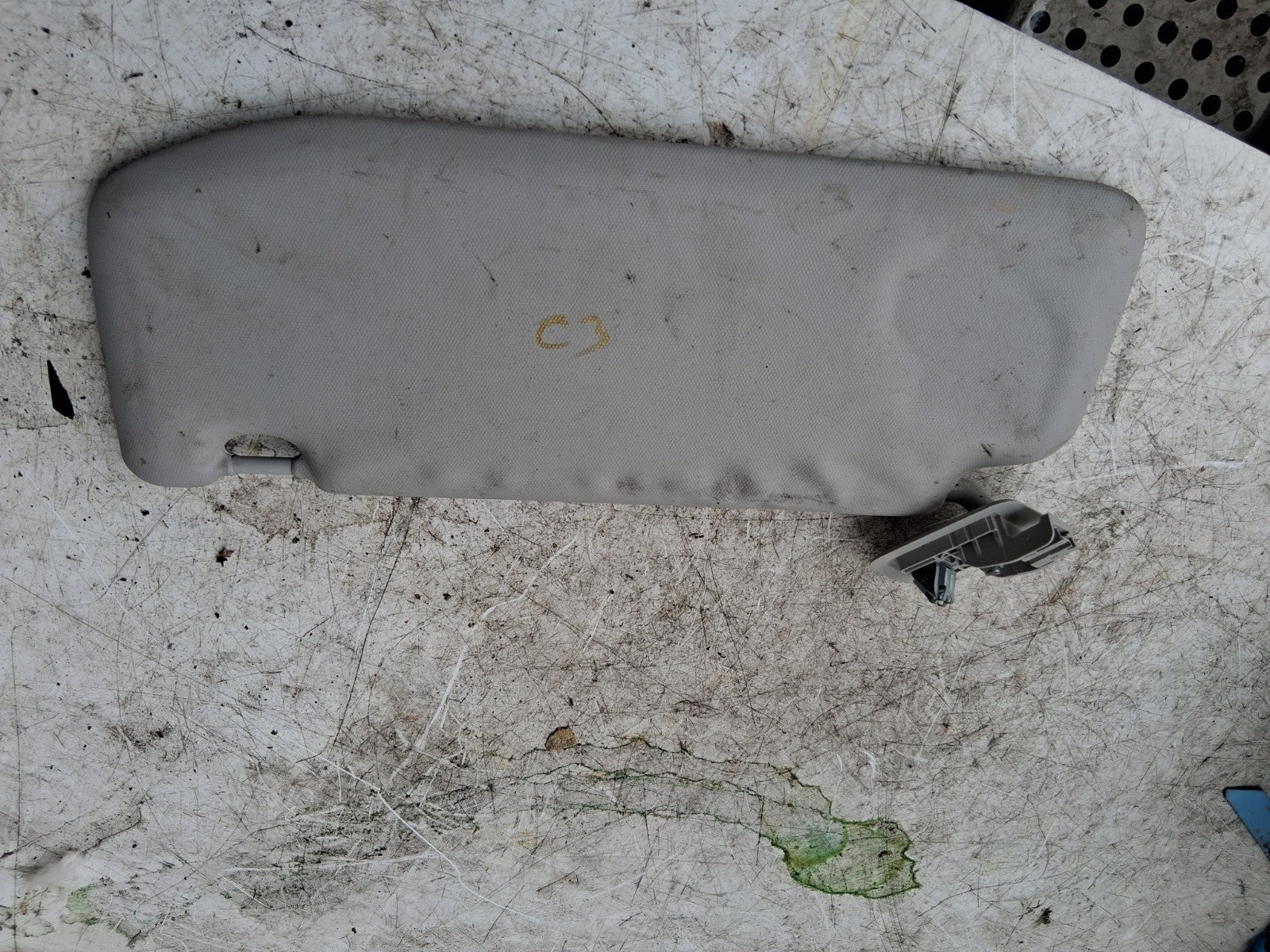2021 CITROEN C3 MK3 OSF DRIVER SIDE FRONT RIGHT SUN VISOR SHADE