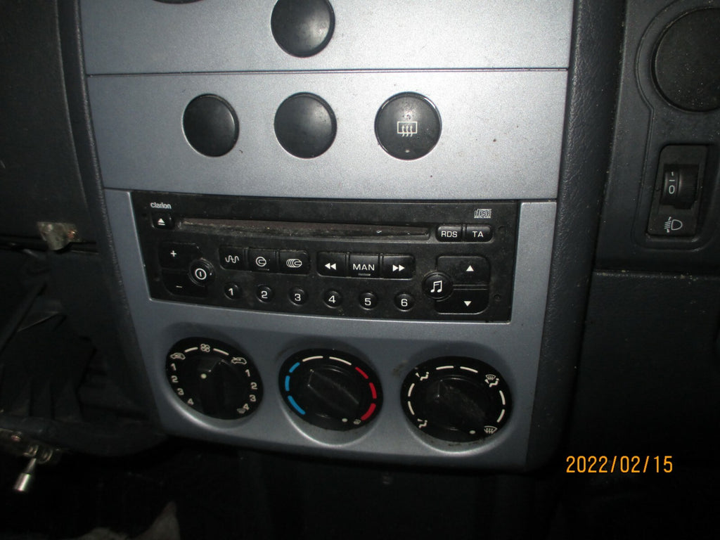 PEUGEOT PARTNER 2010 MK1 RADIO CD PLAYER STEREO HEAD UNIT
