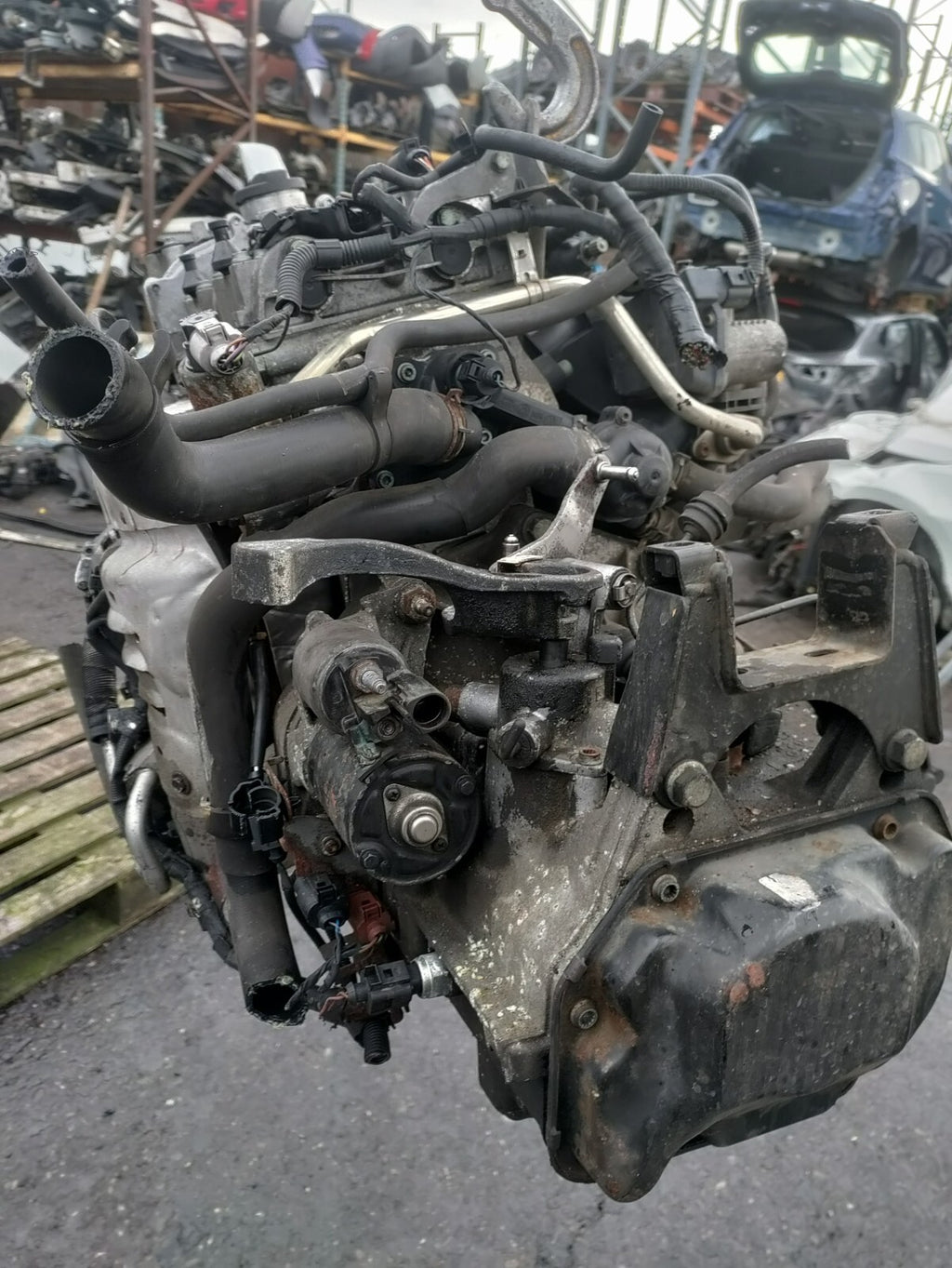 2005 VW VOLKSWAGEN POLO MK4 1.2 PETROL ENGINE COMPLETE 153K MILEAGE BME