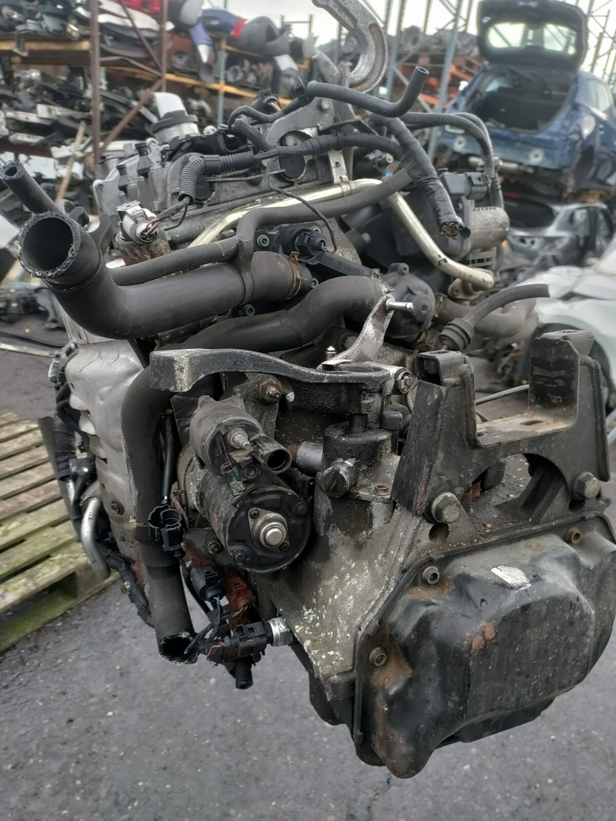 2005 VW VOLKSWAGEN POLO MK4 1.2 PETROL ENGINE COMPLETE 153K MILEAGE BME