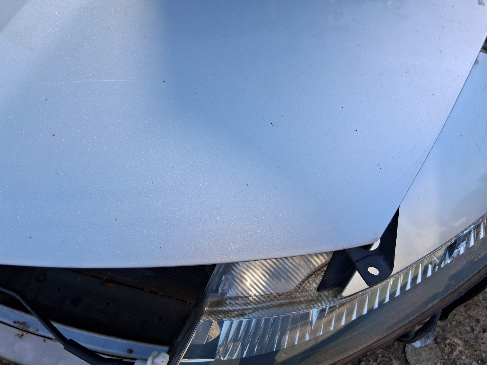 2007 HONDA CIVIC MK8 FRONT BONNET HOOD PANEL SILVER METALIC NH700M