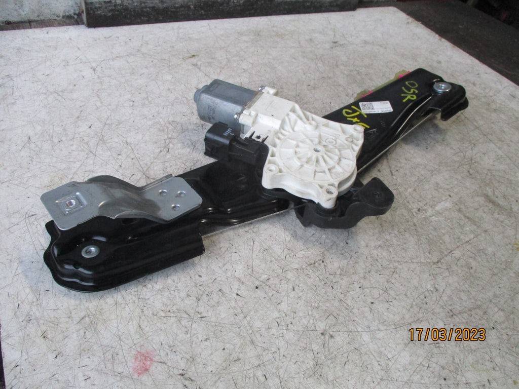 JAGUAR XE 2017 OSR DRIVER SIDE REAR WINDOW MOTOR REGULATOR GX7327000AC
