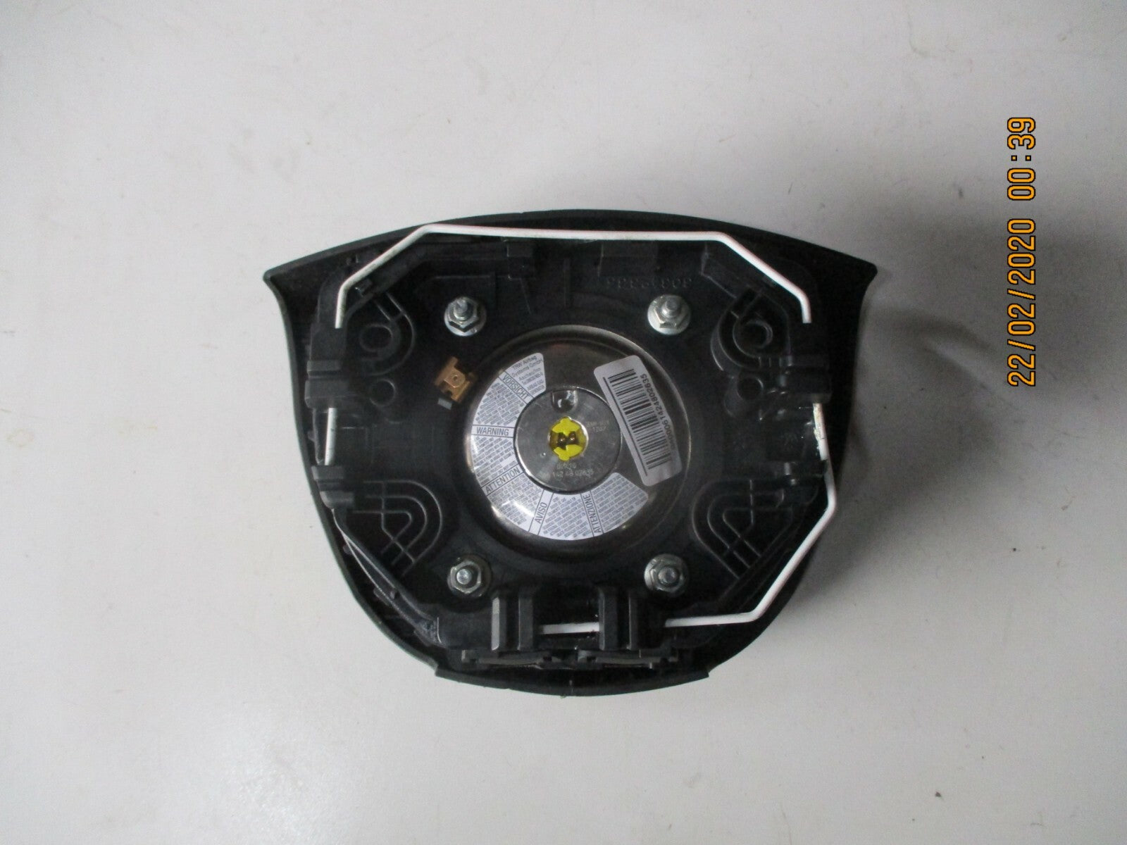 FORD FOCUS MK2 2006 STEERING WHEEL AIRBAG SAFETY BAG BLACK 4M51A042B85