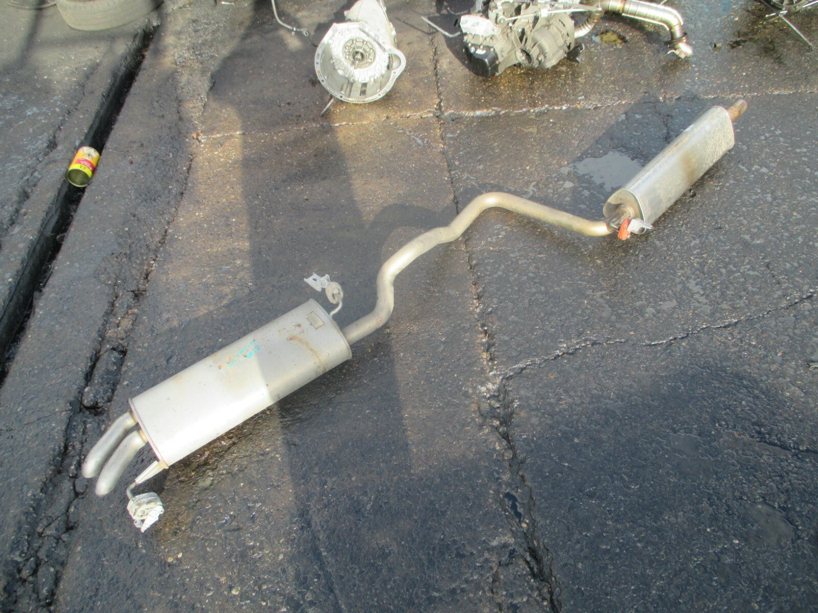 SKODA OCTAVIA 2018 EXHAUST SILENCER MUFFLER BACK BOX 3q0253411a 5q5253611