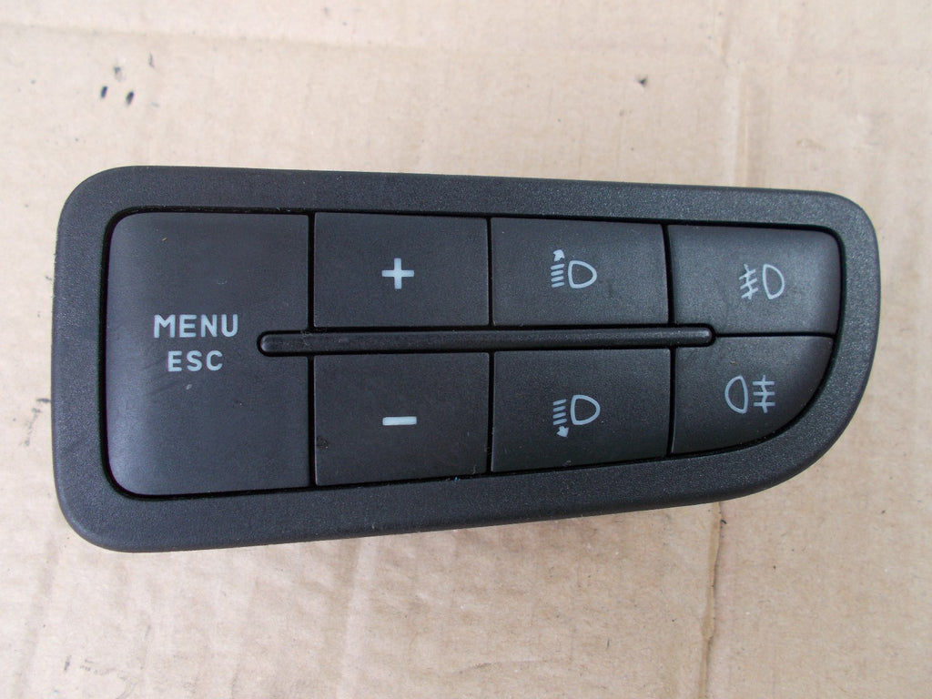 2008 FIAT GRANDE PUNTO HEADLIGHT & FOG LIGHT SWITCH CONTROL 735367267