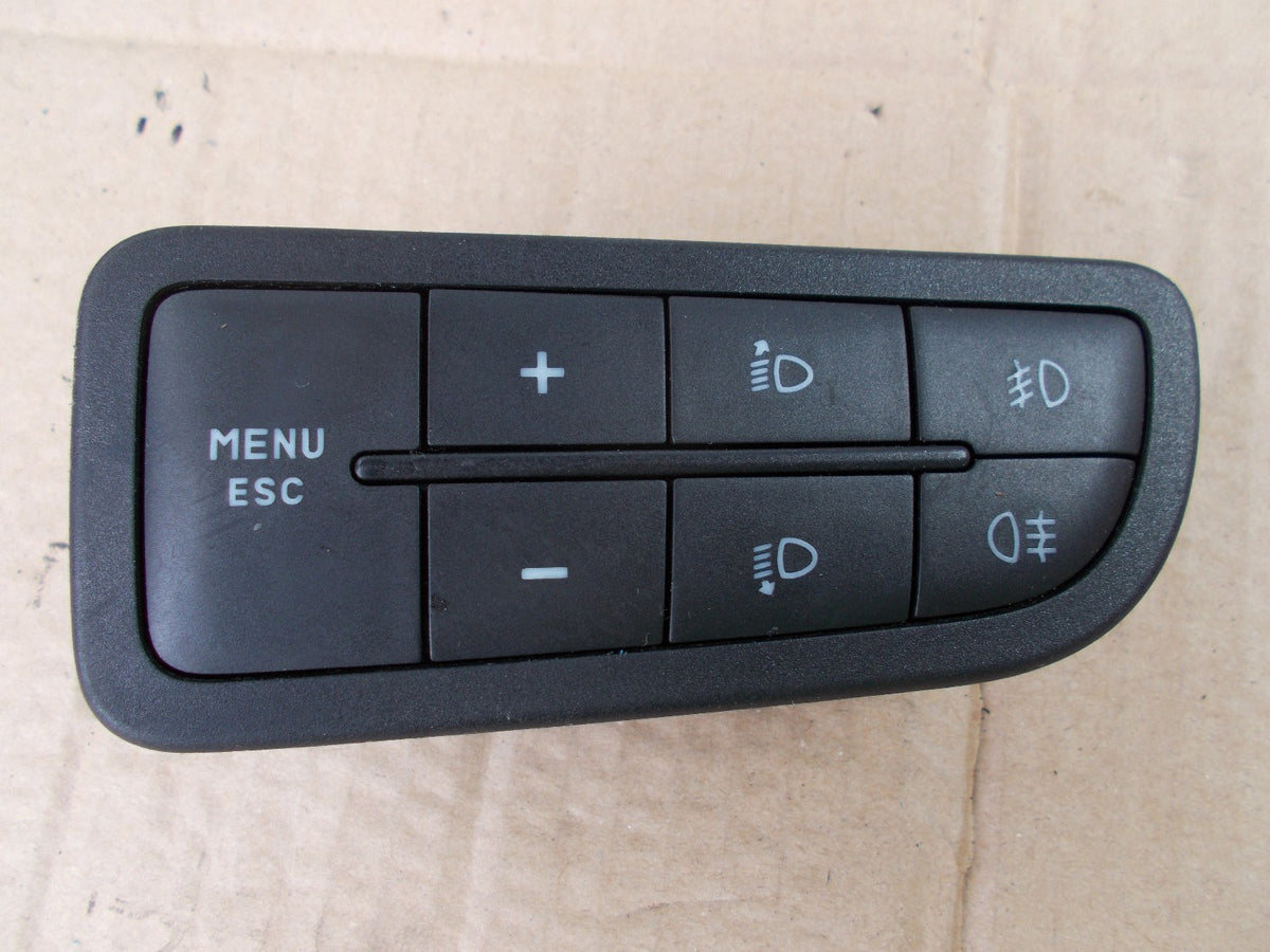 2008 FIAT GRANDE PUNTO HEADLIGHT & FOG LIGHT SWITCH CONTROL 735367267