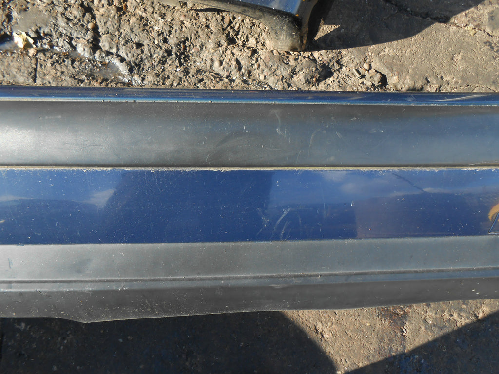 CITROEN C5 2001 HATCHBACK COMPLETE REAR BUMPER DARK BLUE