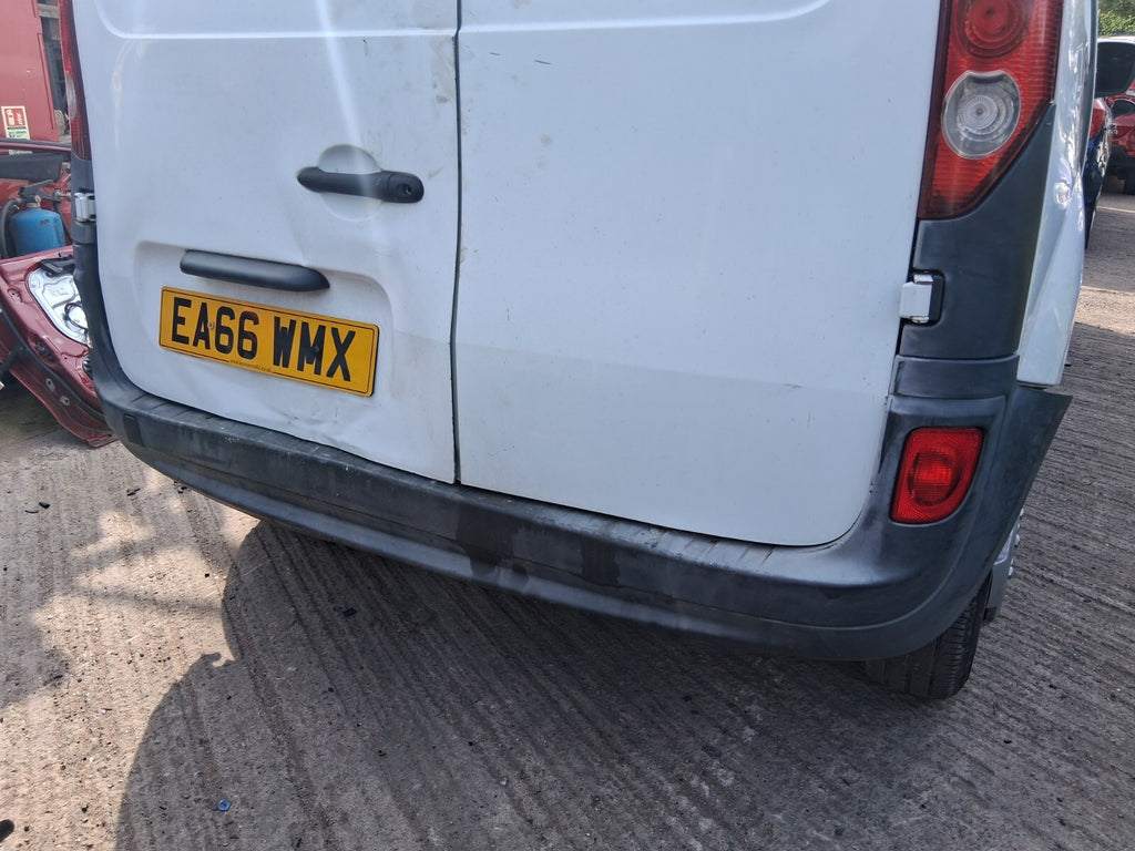 RENAULT KANGOO MK2 2010 OSR DRIVER SIDE REAR COMPLETE DOOR WHITE
