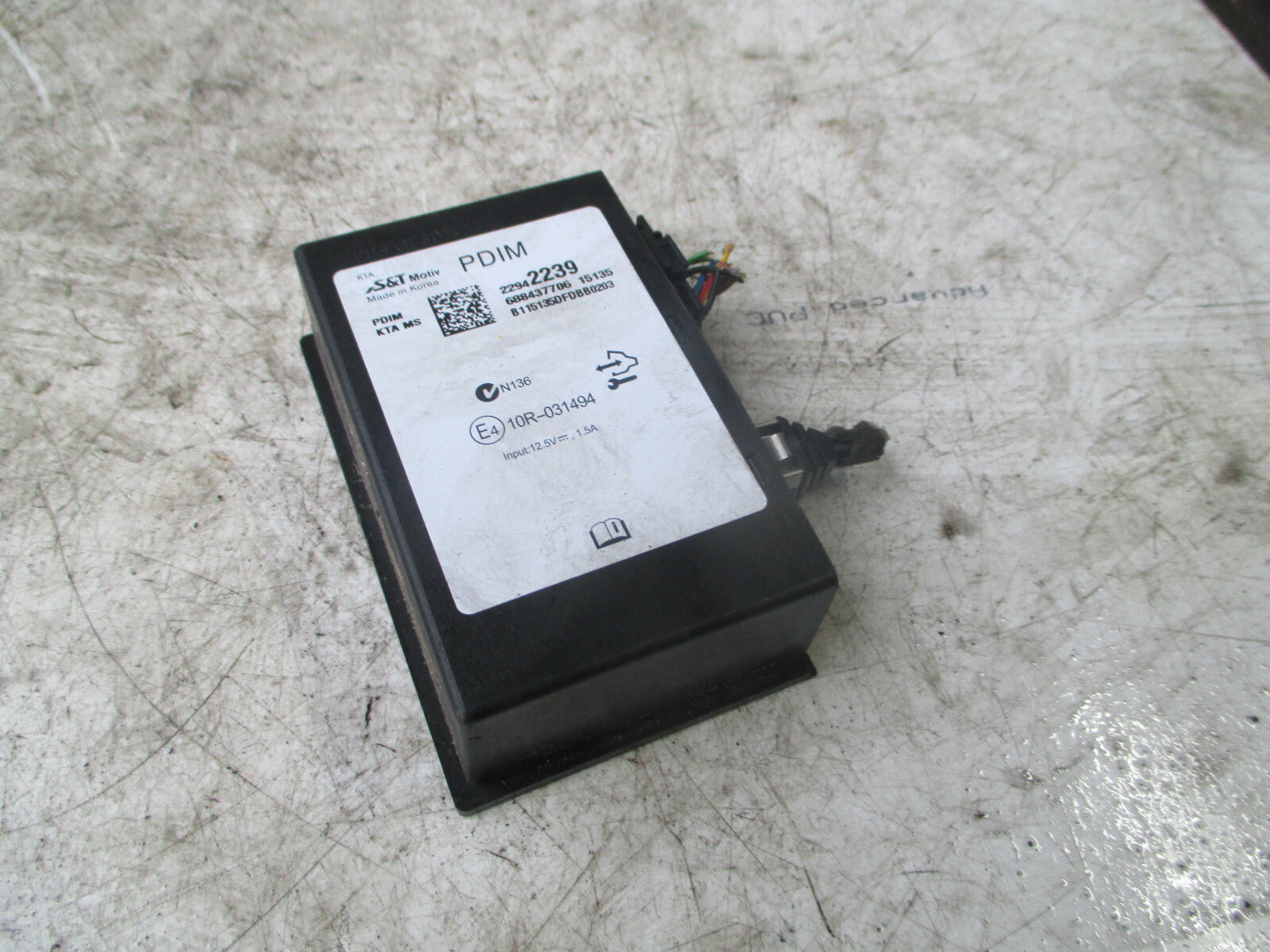 VAUXHALL ASTRA GTC 2016 AMPLIFIER ECU MODULE 22942239
