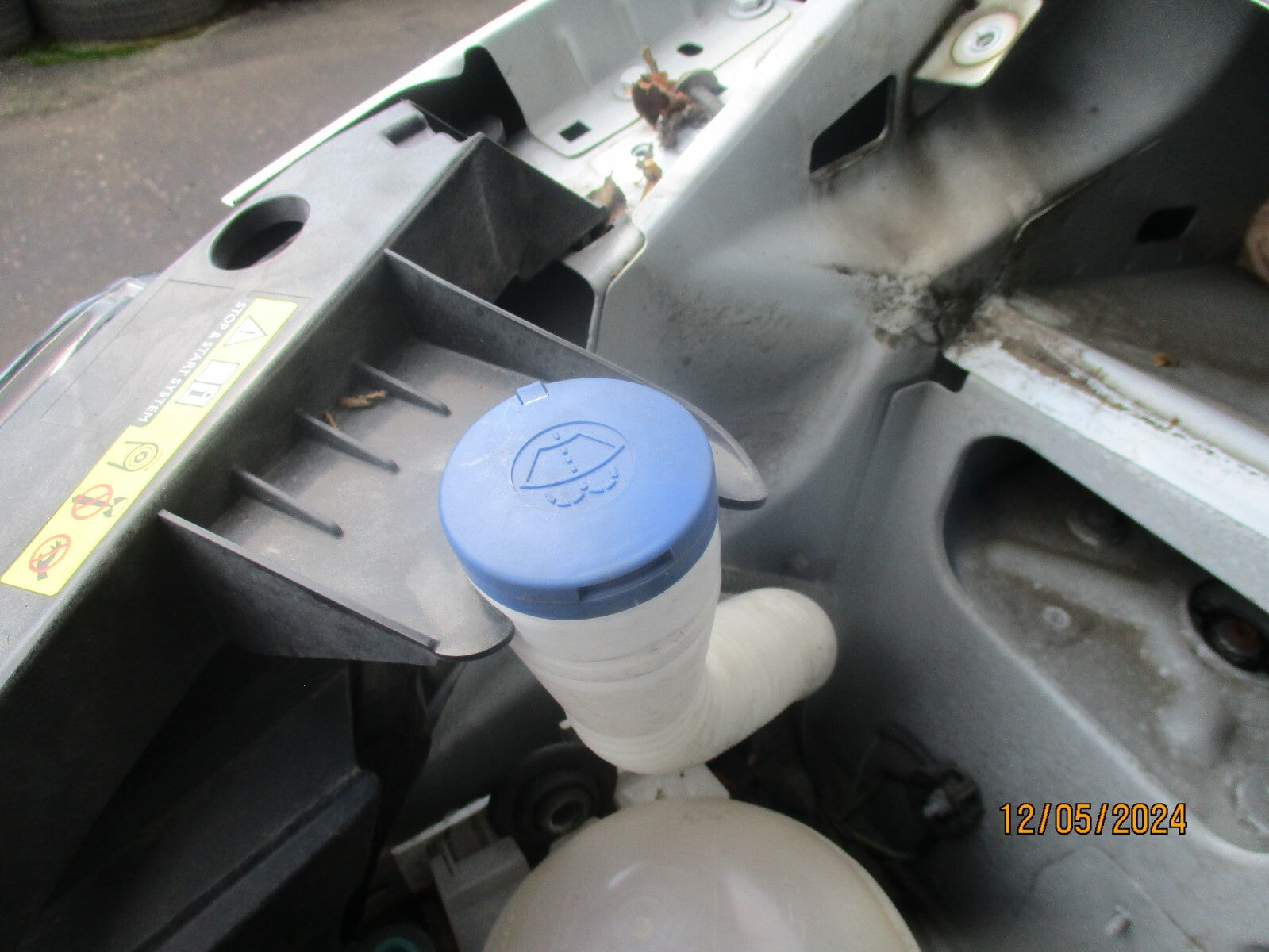 VAUXHALL VIVARO MK3 C 2020 WINDSCREEN WASHER WATER BOTTLE RESERVOIR