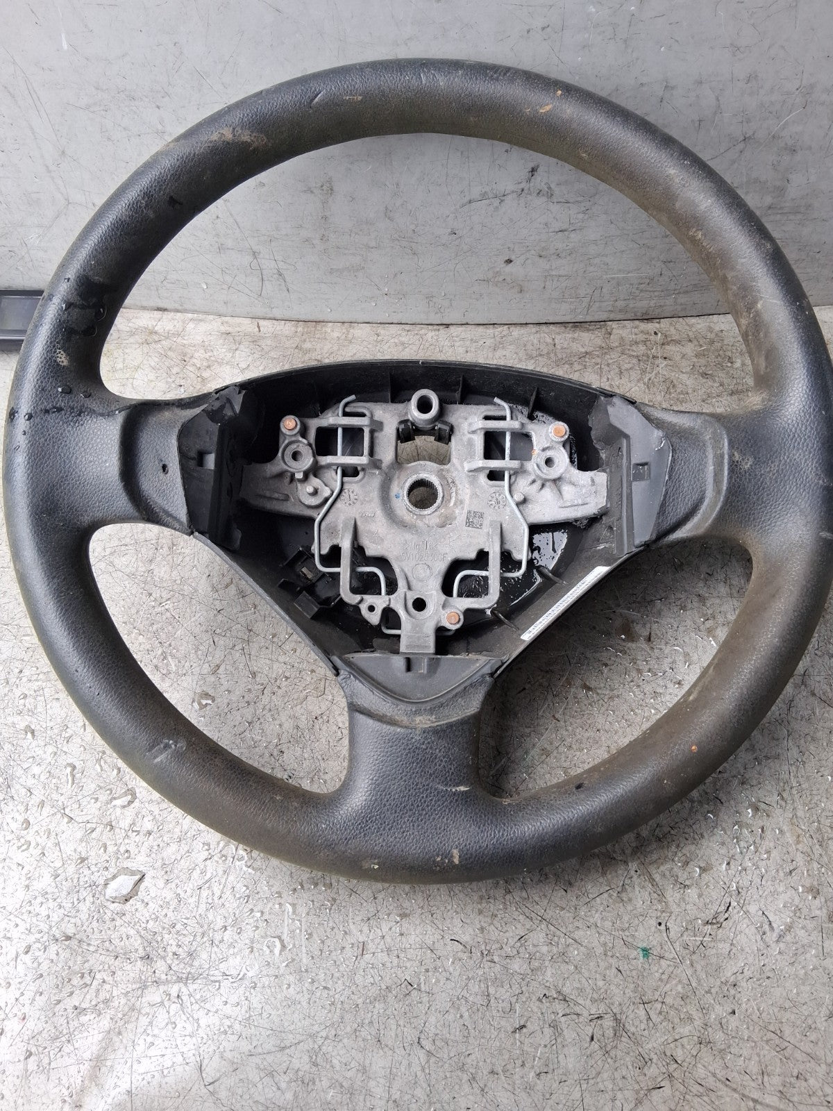 2018 CITROEN BERLINGO MK2 STEERING WHEEL BLACK