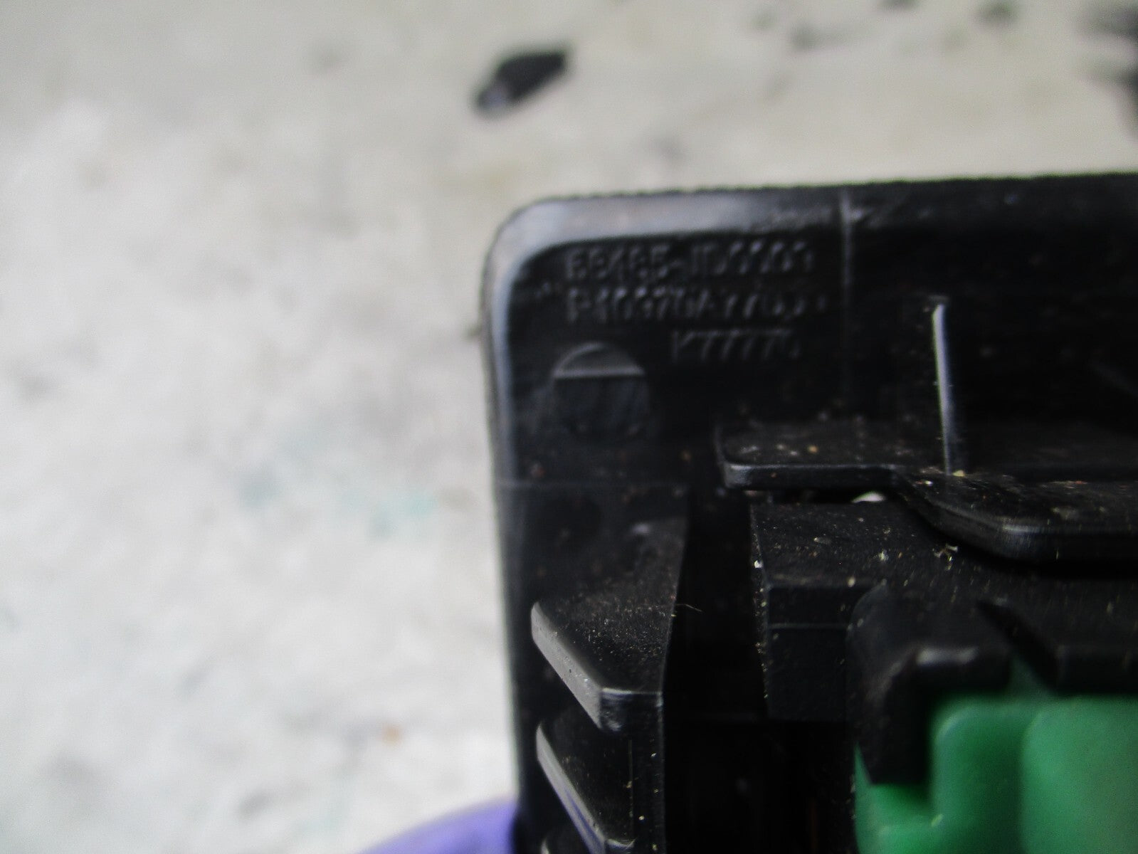 2017 NISSAN QAHQAI SWITCH CONTROL CONTROL SWITCH PANEL