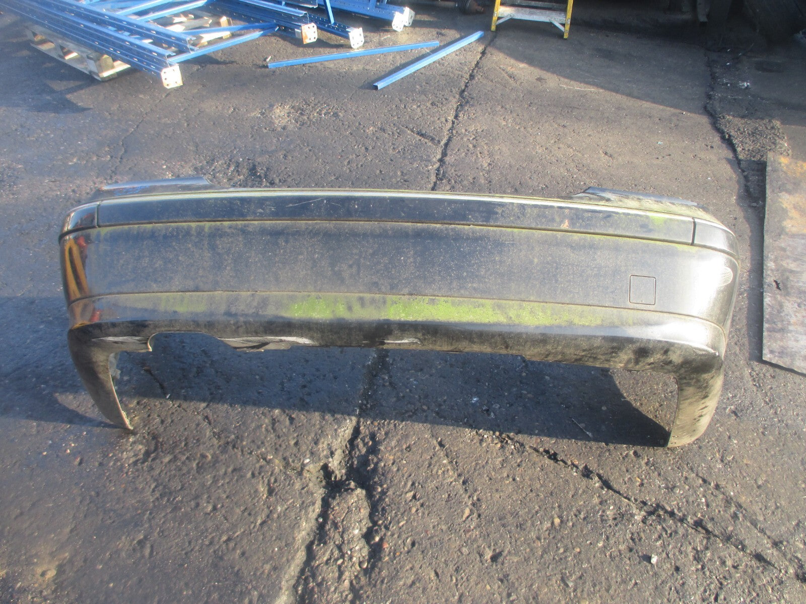 MERCEDES BENZ C CLASS W203 2006 REAR BUMPER BLACK