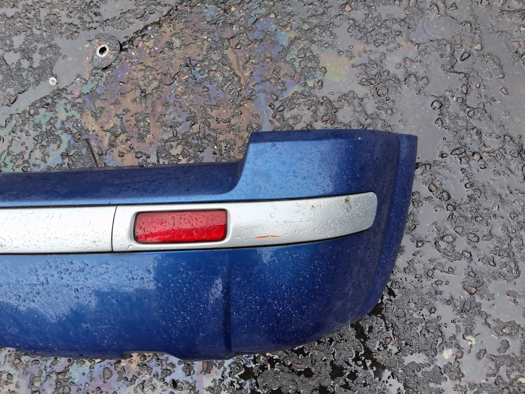 2006 CITROEN C3 PLURIEL COMPLETE REAR BUMPER BLUE