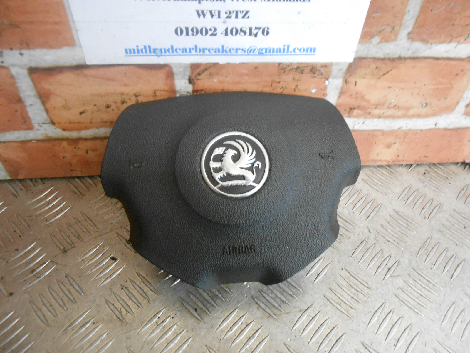 VAUXHALL VECTRA C 2003 STEERING WHEEL AIRBAG UNIT 13112813