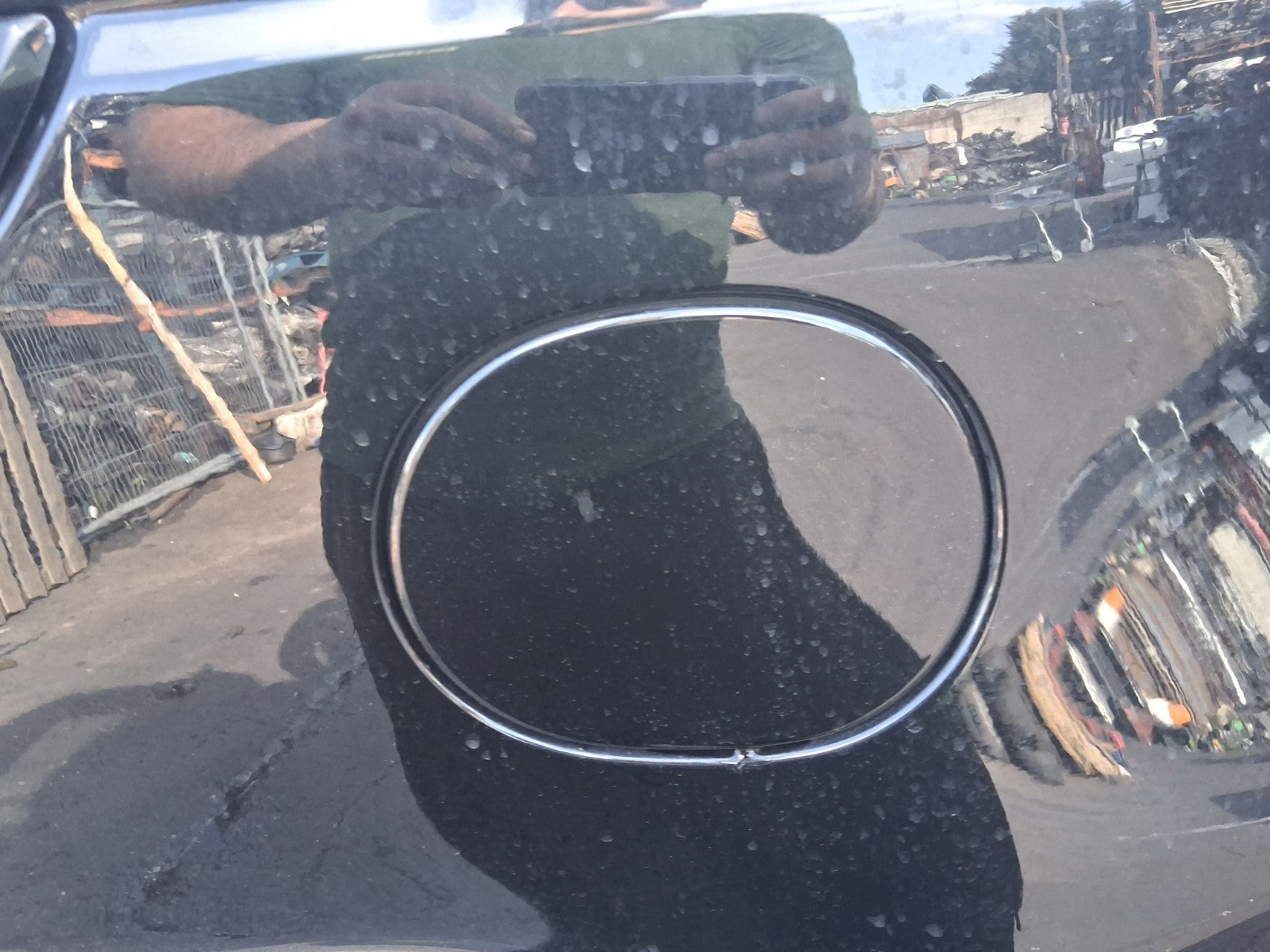 2021 LAND ROVER RANGE ROVER SPORT L494 FUEL FILLER FLAP BLACK