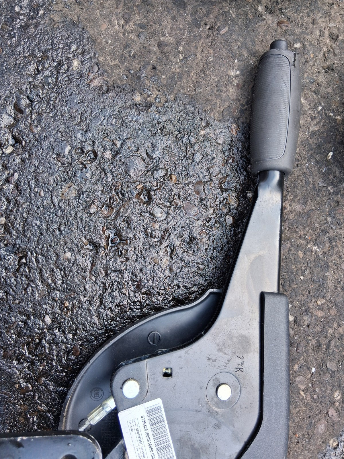 2024 FIAT DUCATO MK3 MANUAL HANDBRAKE PARKING BRAKE LEVER MECHANISM 07354287800