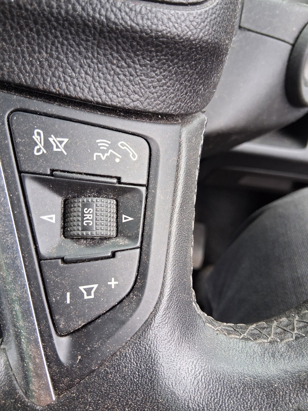 2017 VAUXHALL MERIVA B MK2 MULTIFUNCTIONAL STEERING WHEEL WITHOUT AIRBAG