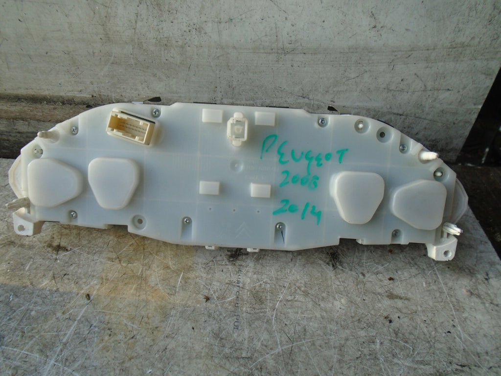 PEUGEOT 2008 2014 SPEEDOMETER CLOCKS INTSTRUMENT CLUSTER 769317790U