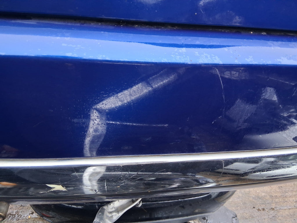 2010 FIAT 500 LOUNGE MK1 COMPLETE REAR BUMPER BLUE