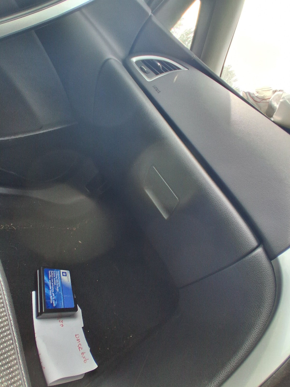2015 VAUXHALL ASTRA J NS PASSENGER SIDE STORAGE GLOVEBOX