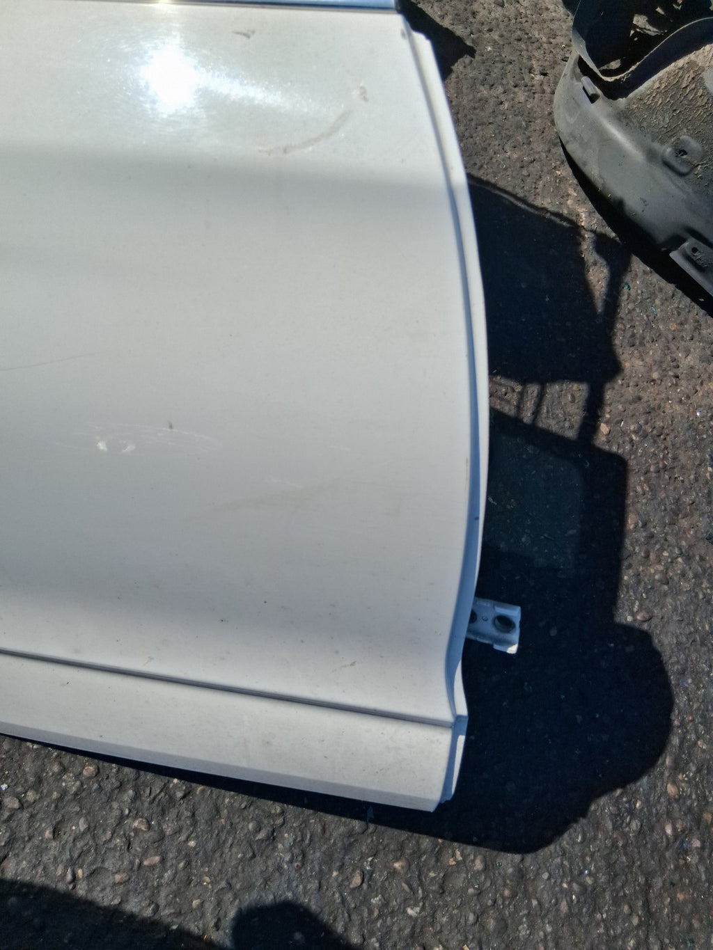 2013 CITROEN C4 MK2 OSR DRIVER SIDE REAR RIGHT COMPLETE DOOR WHITE