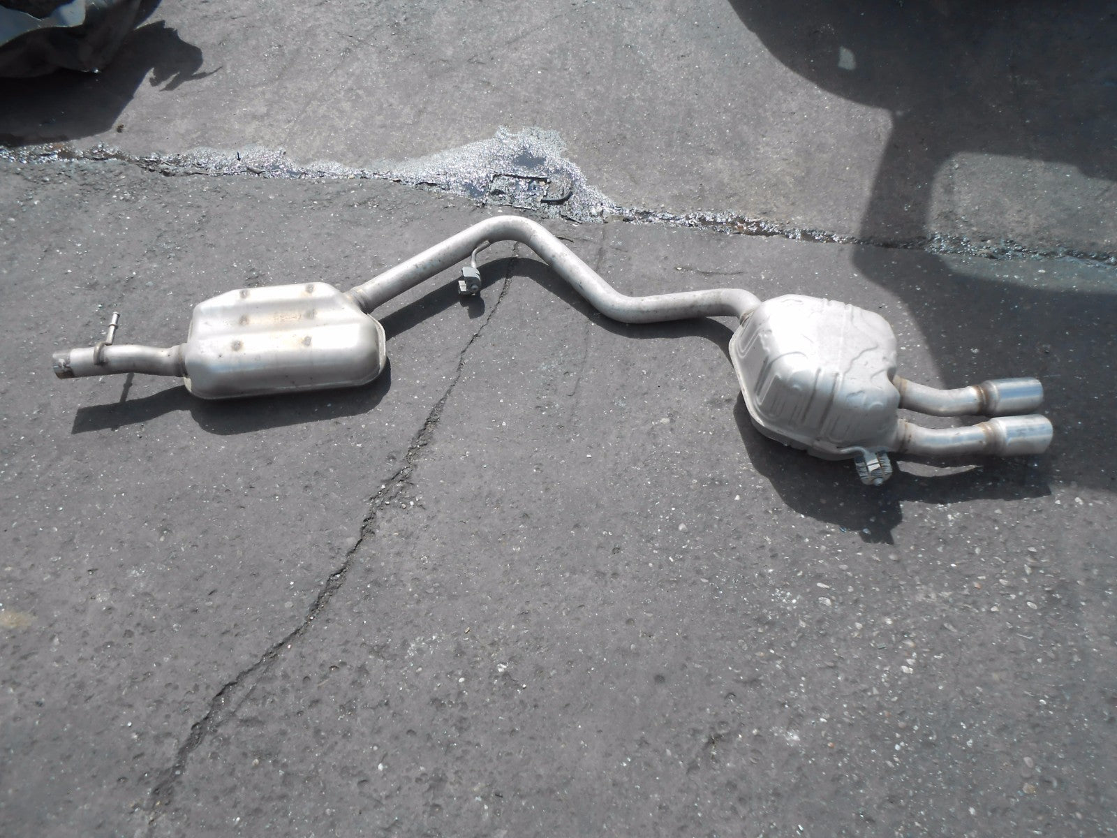 VW VOLKSWAGEN TIGUAN 5N (MK1) 2016 2.0 TDI EXHAUST CENTER BOX BACK BOX 5N0119A