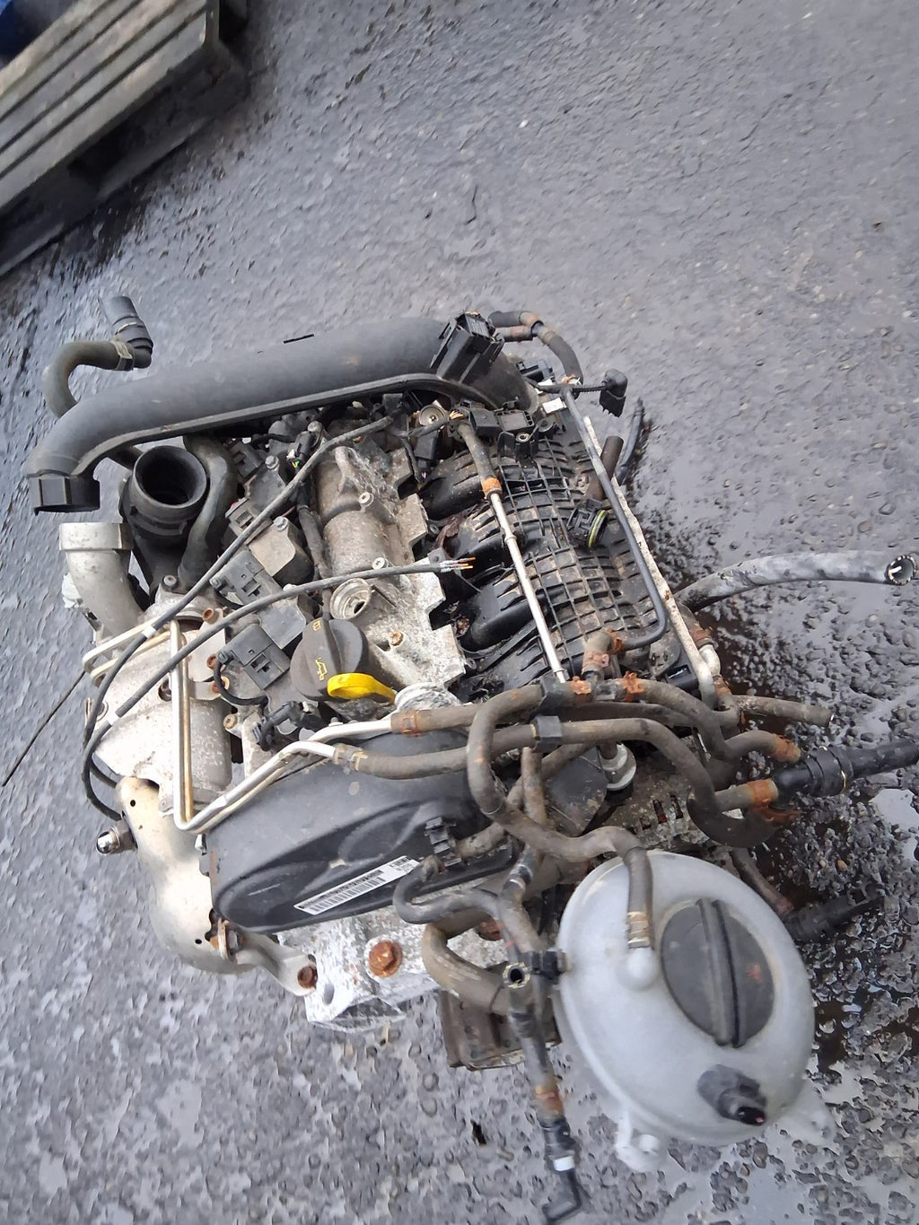 VW VOLKSWAGEN GOLF MK7 2016 1.4 PETROL BARE ENGINE WITH PUMP & INJECTORS CZC