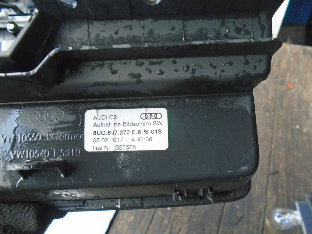 AUDI Q3 2017 AUDIO & SAT NAV DISPLAY SCREEN 8U0857273