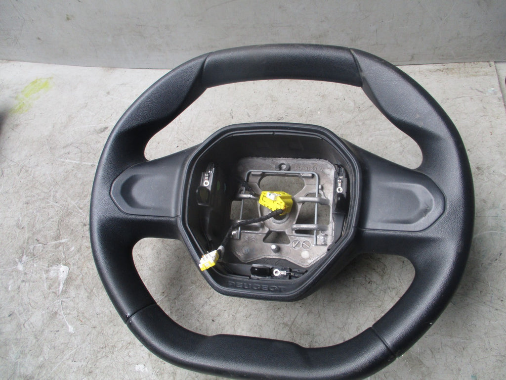 2019 PEUGEOT PARTNER MK3 K9 LEATHER STEERING WHEEL 98171149ZD