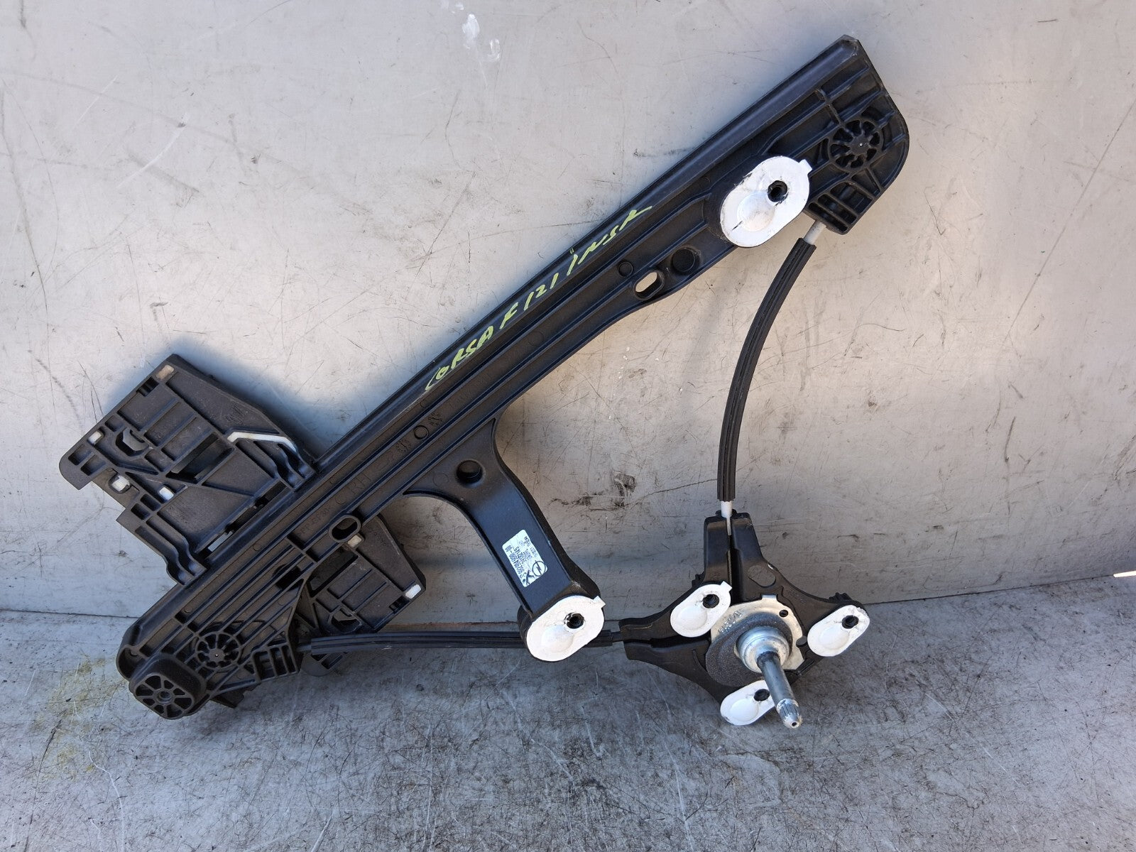 VAUXHALL CORSA F 2021 OSR DRIVER SIDE REAR RIGHT WINDOW REGULATOR 9829045880