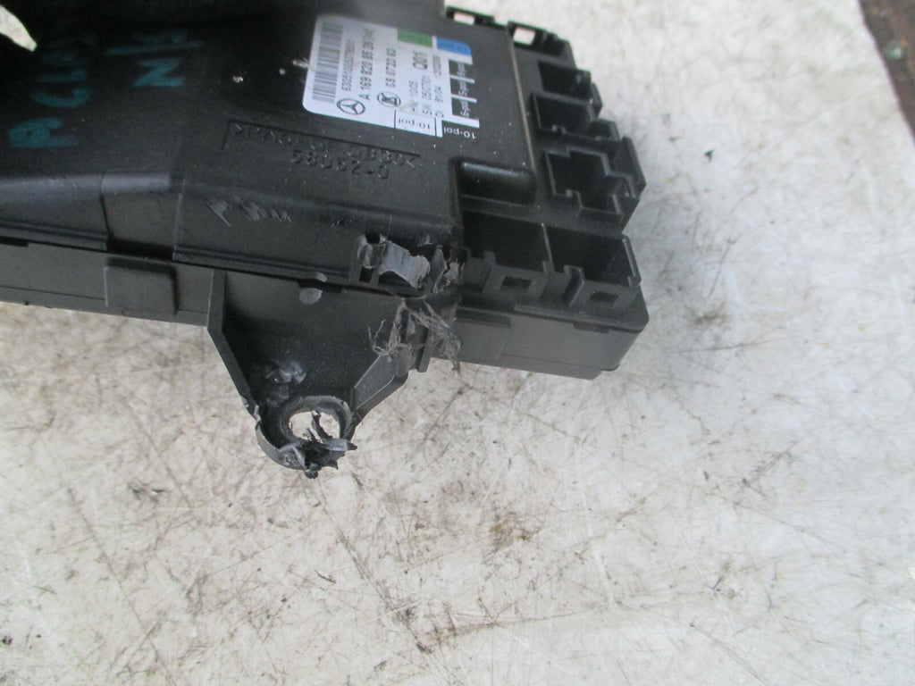 MERCEDES BENZ A CLASS 2006 NSR PASSENGER REAR DOOR CONTROL MODULE A1698208526