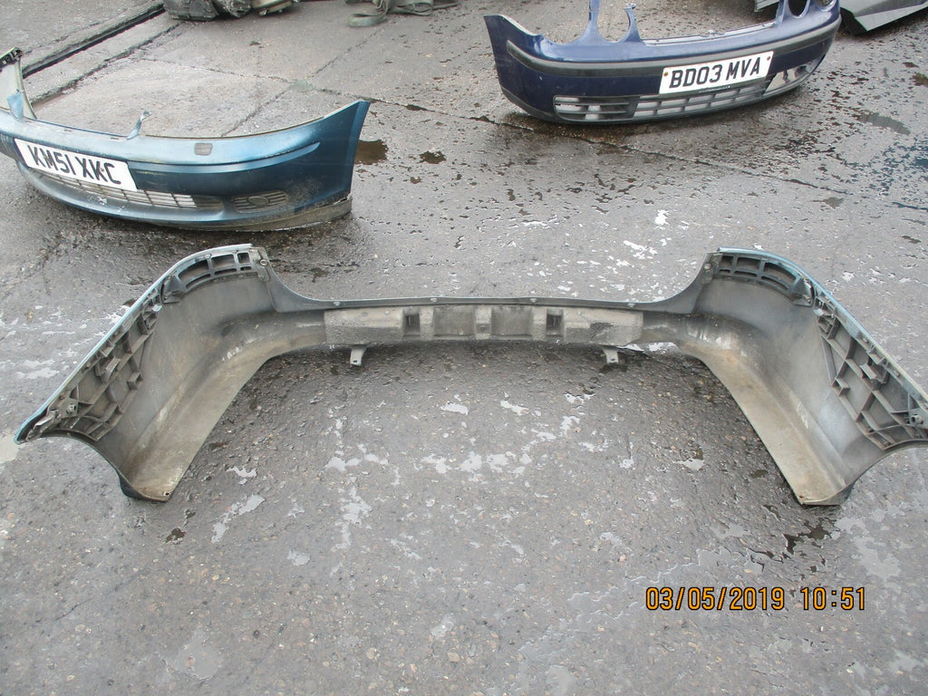 VAUXHALL VECTRA B REAR BUMPER GREEN BLUE